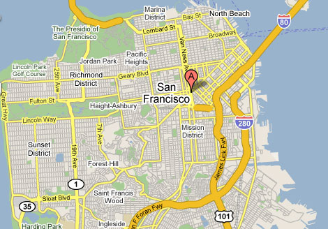 San Francisco Map