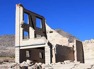 Death Valley - Rhyolite, Nevada Bank