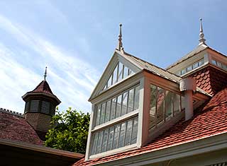 Winchester Mystery House - roof