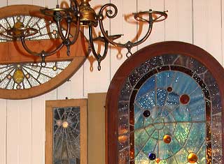 Winchester Mystery House - Stain glass  